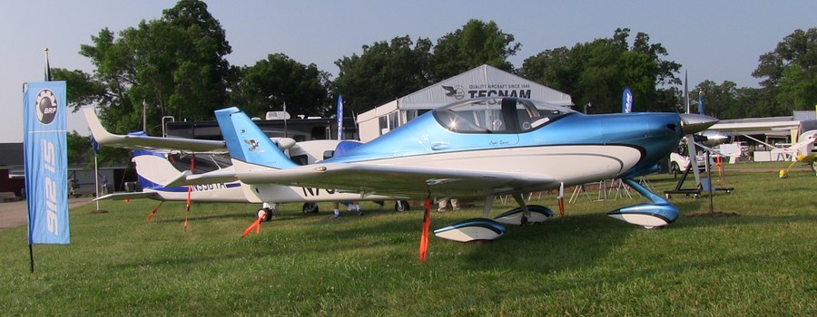 TECNAM Astore Light Sport Aircraft Midwest LSA Expo Mt. Vernon Illinois.